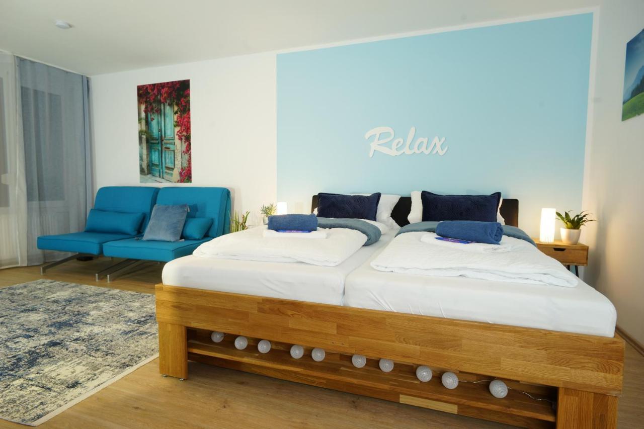 Relax - Blue Mit Pool Und Sauna 沙伊代格 外观 照片